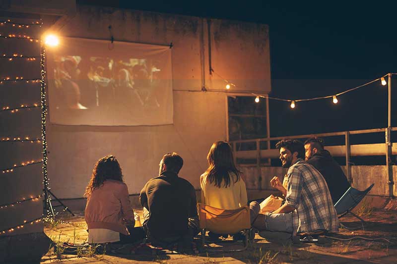 Outdoor Movie Summer Ideas 6